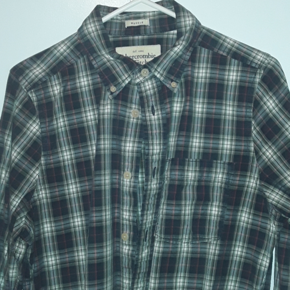 Abercrombie & Fitch Plaid button up